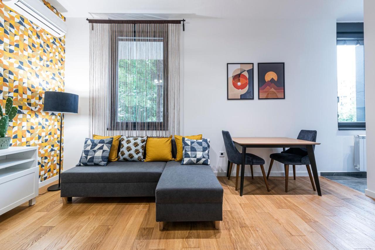 נובי סאד Vertigo Modern Studio-Free Private Parking-Fast Wi-Fi מראה חיצוני תמונה
